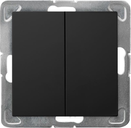 Picture of Ospel cznik Ospel Impresja P-17Y/m/33 podwójny zwierny czarny metalik