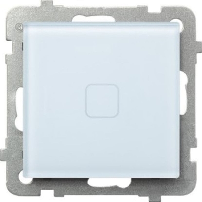 Изображение Ospel cznik dotykowy jednobiegunowy z podwietleniem biae szko PD-1RS/m/31