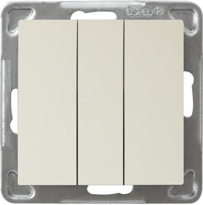 Изображение Ospel cznik potrójny Impresja ecru (P-13Y/m/27)