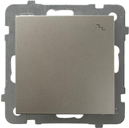 Изображение Ospel cznik schodowy AS pojedynczy satyna light (P-3G/m/45)