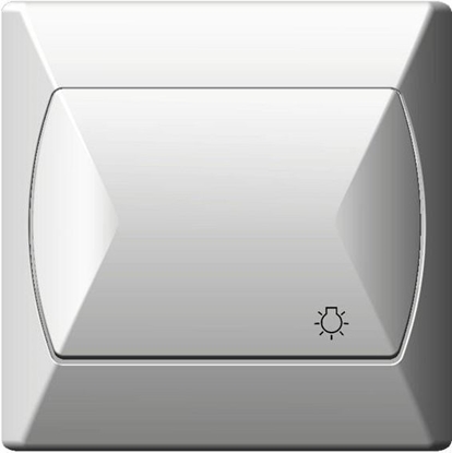 Изображение Ospel cznik wiato pojedynczy zwierny biay (P-5A/00)