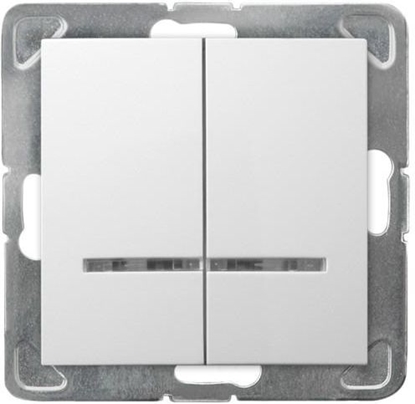 Picture of Ospel cznik wiecznikowy Impresja z podwietleniem biay (P-2YS/m/00)