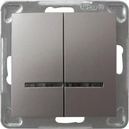 Picture of Ospel cznik wiecznikowy Impresja z podwietleniem tytan (P-2YS/m/23)