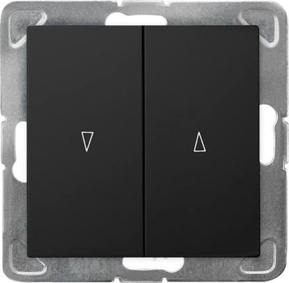 Attēls no Ospel IMPRESJA cznik aluzjowy z blokad mechaniczn czarny metalik P-7YB/m/33