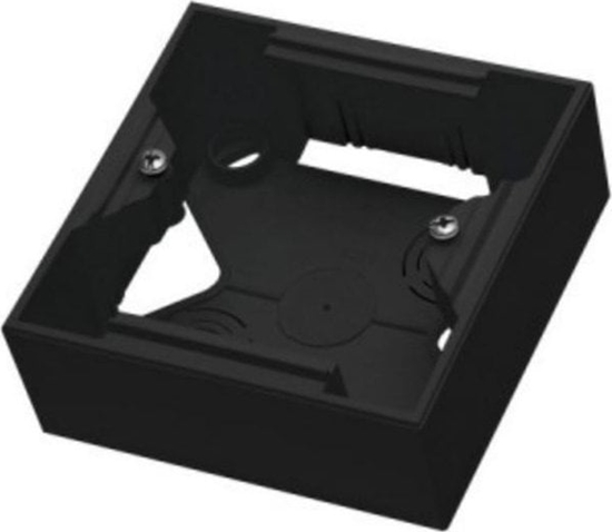 Picture of Ospel IMPRESJA Puszka instalacyjna do serii IMPRESJA pojedyncza czarny metalik PNP-1Y/33