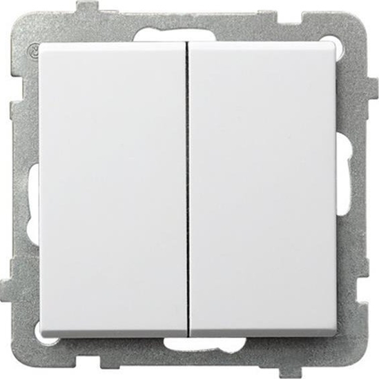 Picture of Ospel Przecznik krzyowy Ospel Sonata P-19R/M/00 podtynkowy podwójny 16 AX biay