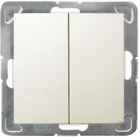 Picture of Ospel Przycisk podwójny Impresja ecru P-17Y/m/27