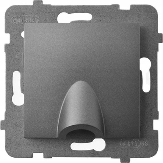 Picture of Ospel Przycz kablowy Ospel Aria GPPK-1U/M/70 szary mat