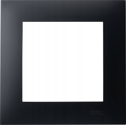 Attēls no Ospel Ramka pojedyncza Ospel Szafir R-1Z/33 czarny metalik