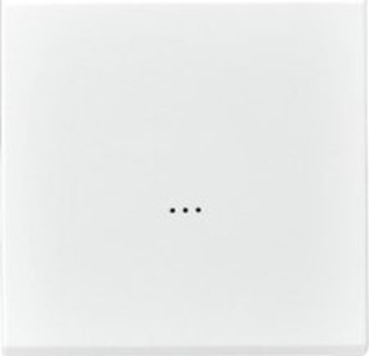 Picture of Ospel SONATA Klawisz cznika 1-biegunowego bezprzewodowego biay K-1RB/00