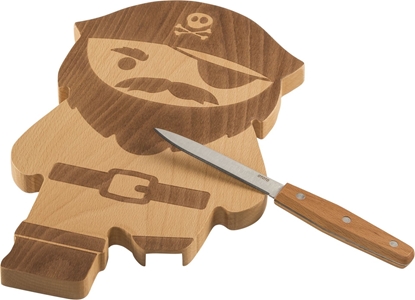 Picture of OTOTO Pirate Board Cutting Board & Knife