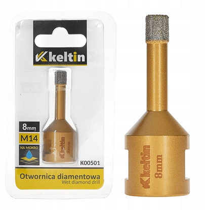 Picture of Otwornica diamentowa do gresu 8mm M14 (100)