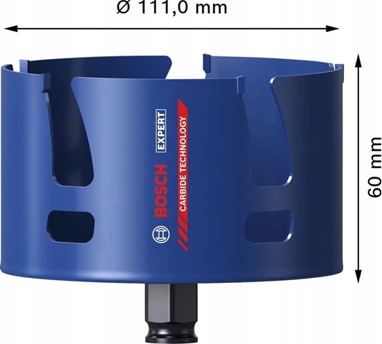Picture of Kroņurbis Bosch EXPERT CONSTRUCTION MATERIAL; 111 mm