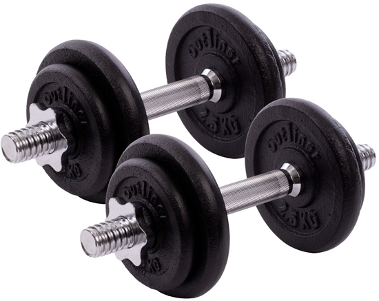 Picture of Outliner 20Kg Cast Iron Dumbbell Set