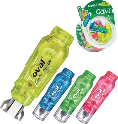 Attēls no Oval Korektor w tamie OVAL QFN-506/JB7 5mm x 6m 160-2222