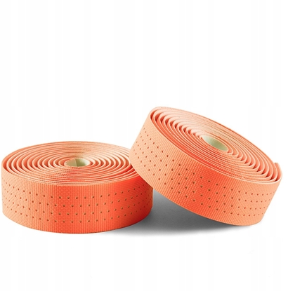 Picture of Owijka Rockbros na kierownic silikonowa perforowana - pomaraczowa