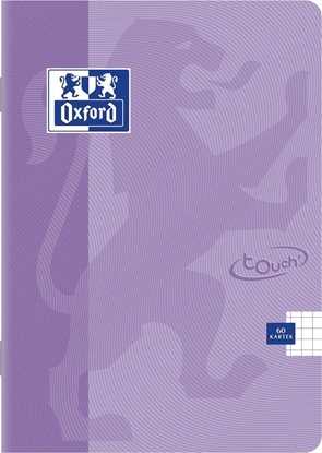 Изображение Oxford Brulion A5 96 kartek, TOUCH PASTEL kratka z marginesem OXFORD 400123215