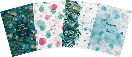 Изображение Oxford Brulion Oxford & Me A5/96k kratka mix kolorów