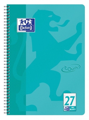 Изображение Oxford Collegeblock A4+ L.27 aqua 80 Blatt