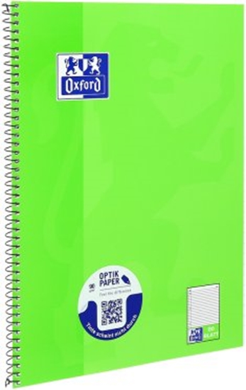 Изображение Oxford Collegeblock A4+220x295mm 80 Bl. Liniert Rand L