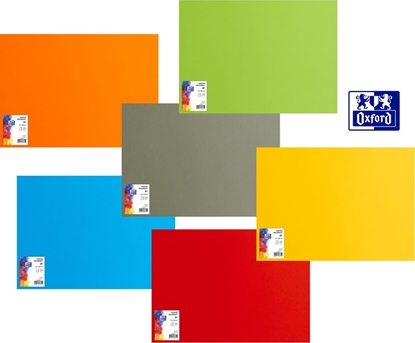Изображение Oxford Karton B1 225g czerwony, CZERWONY