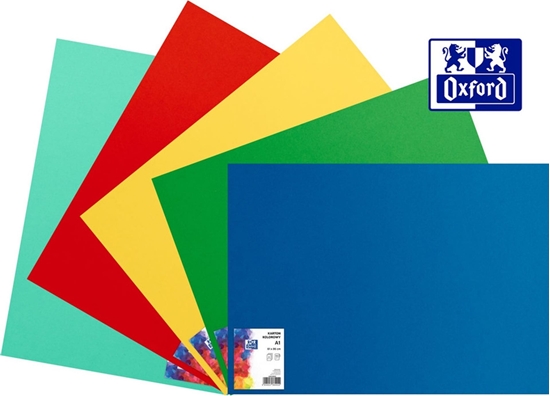 Изображение Oxford Karton Oxford A1 160g pomaraczowy, POMARACZOWY