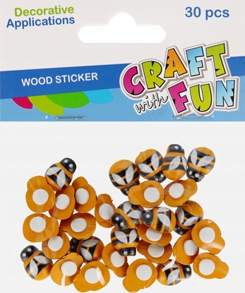 Attēls no OZDOBA DEK DREW PSZCZOL 15MM 30SZT SPRZ CF12/288