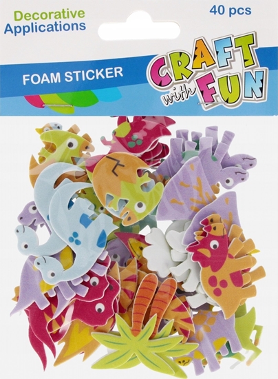 Picture of OZDOBA DEK EVA DINO SPRZYL 40SZT CF 12/288