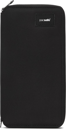 Attēls no Pacsafe RFIDsafe travel wallet Black