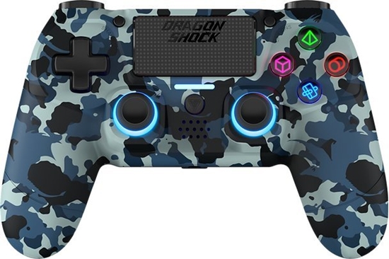 Picture of Pad Nitho Dragonshock Controller Mizar      Wireless blau camo  PS4