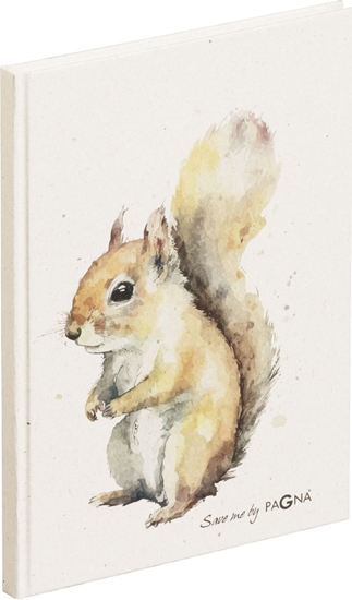 Picture of Pagna PAGNA Notizbuch A5 Eichhörnchen 128S dotted lines