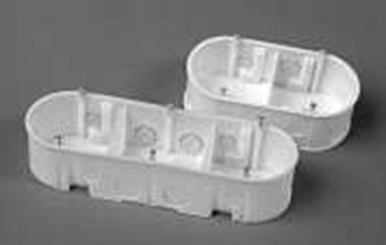 Picture of PAKPLAST Puszka podtynkowa z wkrtem 60mm (PK2X60WT)