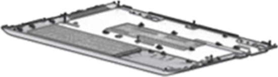 Picture of Pami do laptopa HP HP L09527-001 czci zamienne do notatników Obudowa dolna