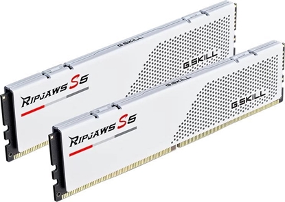 Изображение Pami G.Skill Ripjaws S5, DDR5, 32 GB, 6000MHz, CL28 (F5-6000J2836G16GX2-RS5W)