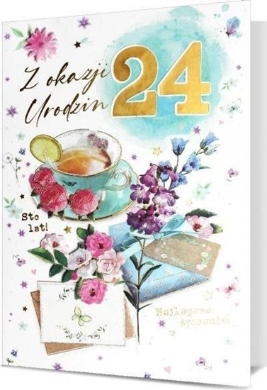 Picture of Pan Dragon Karnet B6 Urodziny (wymienne cyfry)