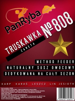 Attēls no Pan Ryba Zanta Method Feeder 808 Truskawka Pan Ryba