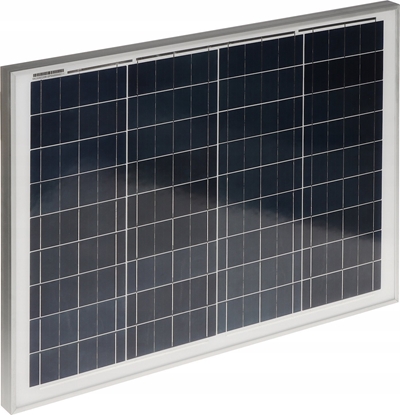 Picture of adowarka solarna JustSolar PANEL FOTOWOLTAICZNY SP-50-AF SZTYWNY W ALUMINIOWEJ RAMIE