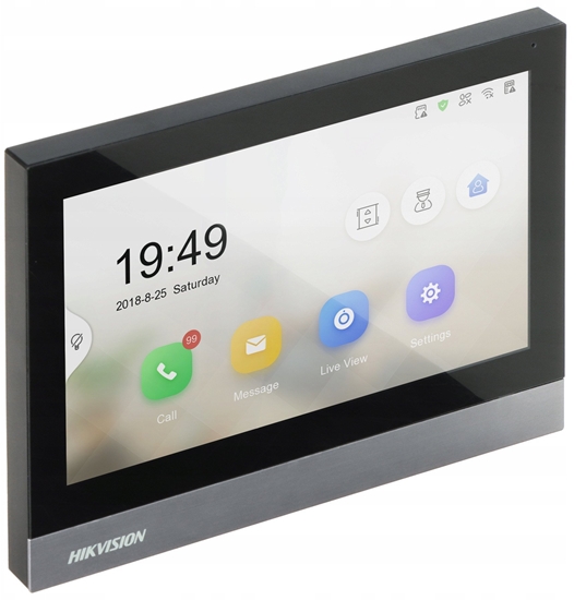 Picture of PANEL WEWNTRZNY Wi-Fi / IP DS-KH8380-WTE1 Hikvision