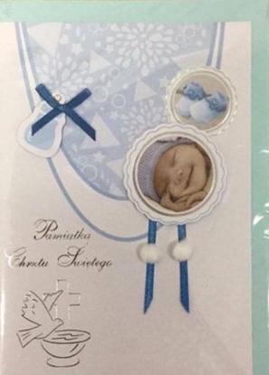 Picture of Panorama Karnet chrzest B6 Premium 40 + koperta