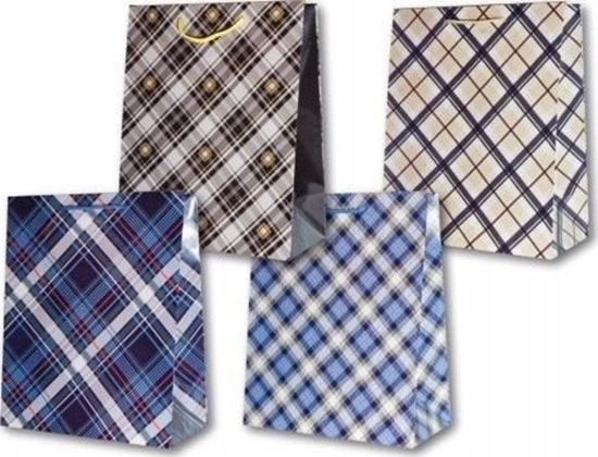 Picture of Panorama Torebka ozdobna laminowana PL-6 ¶rednia 73 krata