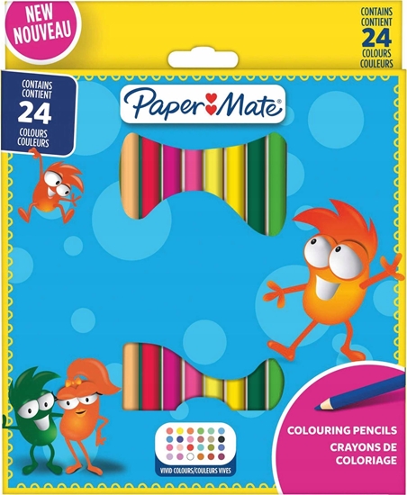 Picture of Paper Mate PAPER MATE Buntstifte Kids Colouring Bunt 24er M Blister