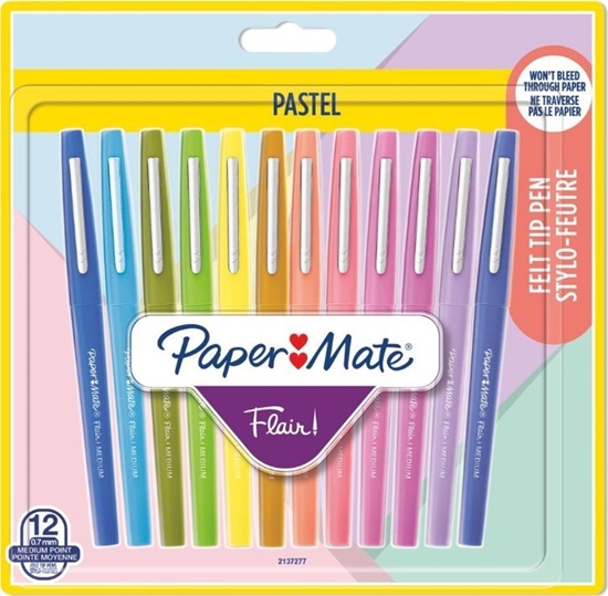 Picture of Paper Mate PAPER MATE Faserschreiber Flair 6er PASTELL M 0.7 mm Blister