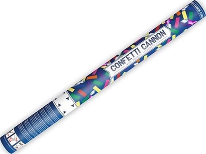 Изображение Party Deco Tuba strzelajca konfetti, kolorowe serpentyny, 60 cm uniwersalny