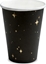Изображение PartyDeco Kubeczki, czarny, 260 ml one size