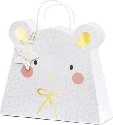Attēls no PartyDeco Torebka prezentowa torba na prezent mi polarny