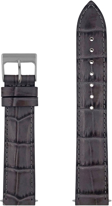 Изображение Pasek skórzany Zeppelin szary 20 mm