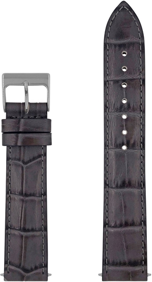 Изображение Pasek skórzany Zeppelin szary 20 mm