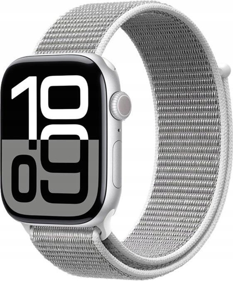 Picture of Pasek sportowy Crong Nylon do Apple Watch 38/40/41/42 mm Silver Grey - Gwarancja bezpieczestwa. Proste raty. Bezpatna wysyka od 170 z.