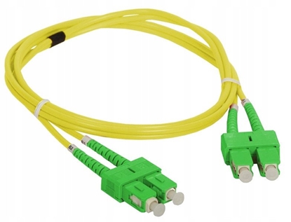 Picture of Alantec Patch cord SM SC/APC-SC/APC duplex 9/125 (G.657.A1) 2.0m (FOC-SCASCA-9SMD-2-G657A)