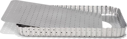 Изображение Patisse ksztat quiche perforowany 32 x 22 cm stal srebrna